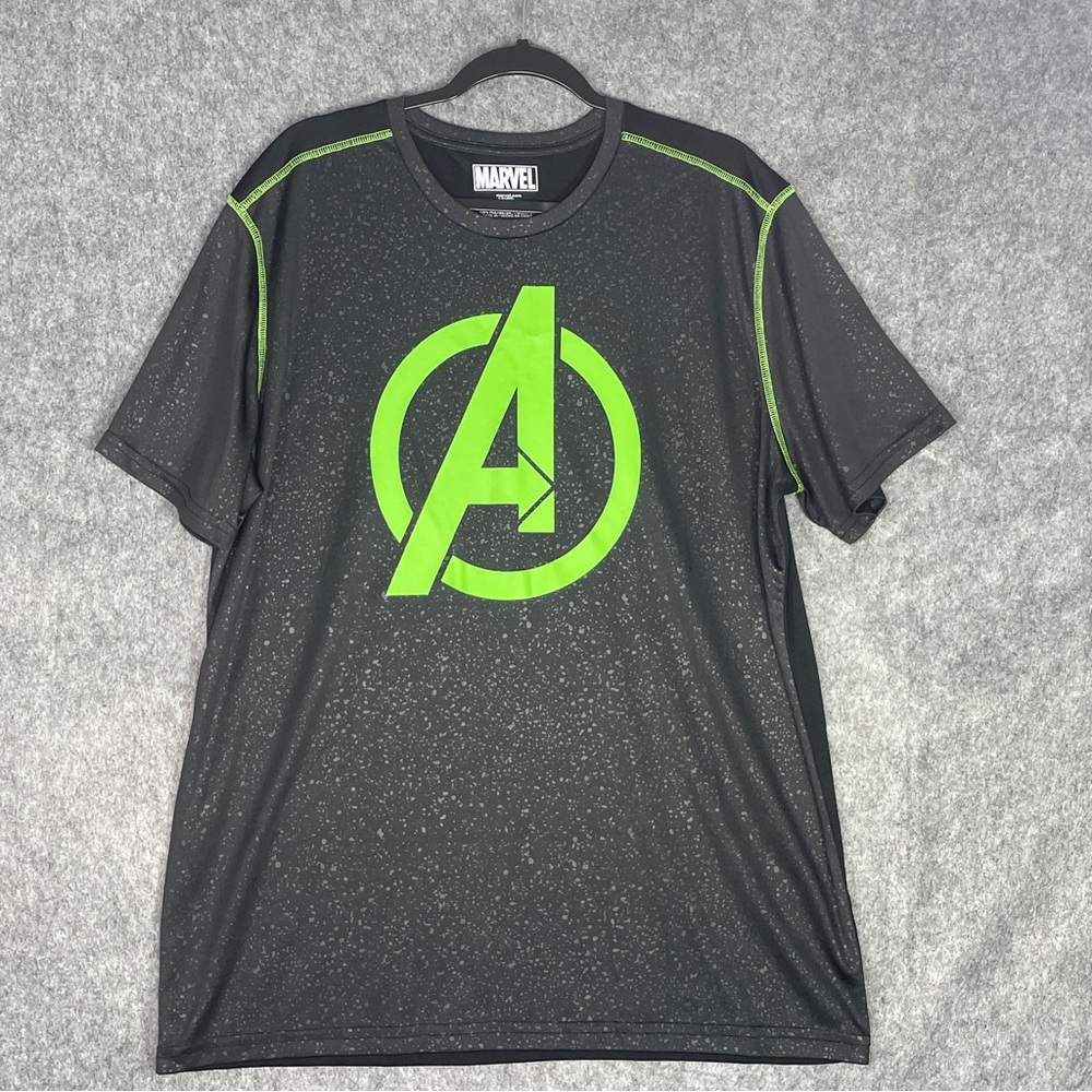 Marvel Avengers Green Logo TShirt Size XXL